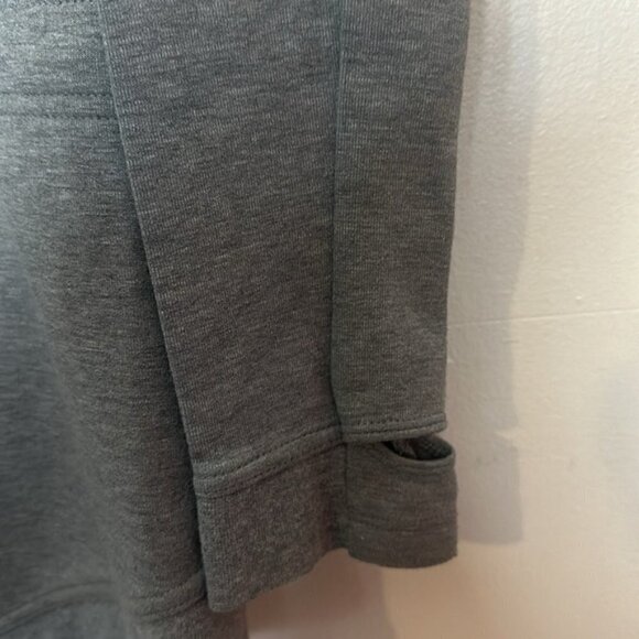 Nike Sportswear Tech Fleece Zip Up Oversized Hoodie in Cape Carbon Heather - Picture 14 of 16